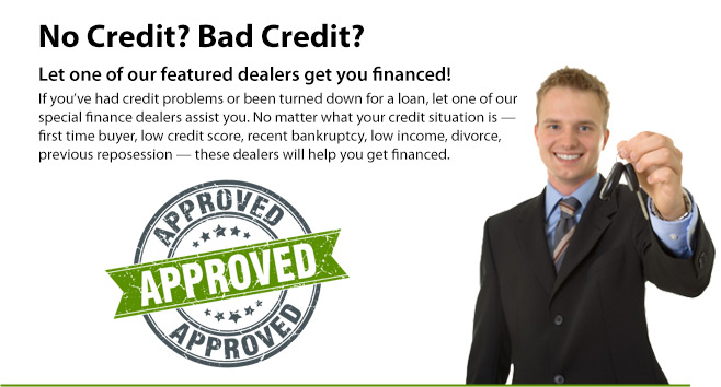 No Credit? Bad Credit? Get Financed.